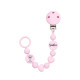 Catenella Portaciuccio Buble in Silicone Personalizzata con Nome