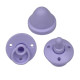 Ciuccio Personalizzato Round in Silicone | ARTEKIDS