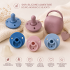 Ciuccio Personalizzato Round in Silicone | ARTEKIDS