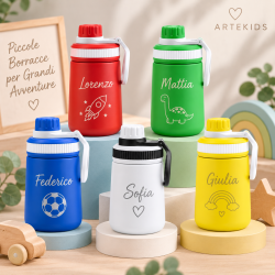 Borraccia PUMBA 350 ml in Acciaio Personalizzabile a Laser