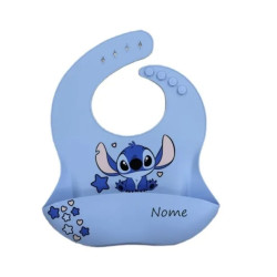 Bavaglino stampato con personaggi personalizzabile con laser