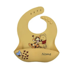 Bavaglino stampato con personaggi personalizzabile con laser