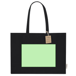 Borsa Shopping Personalizzabile in Cotone Riciclato 300g
