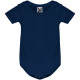 Body bambino manica corta in cotone pettinato personalizzabile