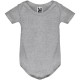 Body bambino manica corta in cotone pettinato personalizzabile