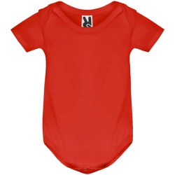 Body bambino manica corta in cotone pettinato personalizzabile