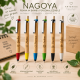 Penna in Bambù NAGOYA con Touch Personalizzabile Laser