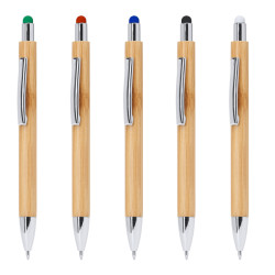 Penna PAMPA in Bambù con Touch Screen Personalizzabile
