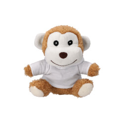 Pupazzo scimmietta personalizzabile con felpa