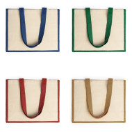 Borsa Shopper in Juta Personalizzabile con DTF – Resistente e Naturale