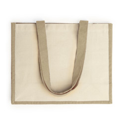 Borsa Shopper in Juta Personalizzabile con DTF – Resistente e Naturale
