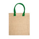 Borsa shopper in juta personalizzabile con DTF