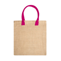 Borsa shopper in juta personalizzabile con DTF