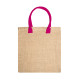 Borsa shopper in juta personalizzabile con DTF
