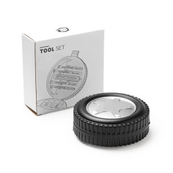 Set di Attrezzi (TURNER) da 20 Accessori con Custodia a Ruota Personalizzabile Laser