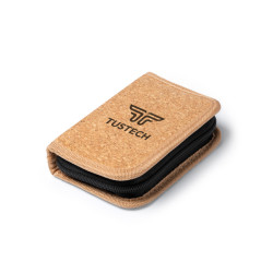 Set di attrezzi (DECKER)da 25 accessori in astuccio di sughero personalizzabile