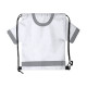Zaino T-Shirt in Poliestere 210D con Chiusura a Corde