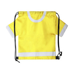 Zaino T-Shirt in Poliestere 210D con Chiusura a Corde
