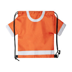 Zaino T-Shirt in Poliestere 210D con Chiusura a Corde