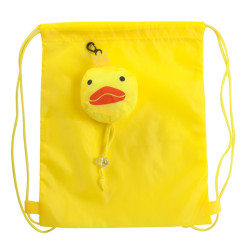 Zaino pieghevole per bambini con tasca animaletto personalizzabile