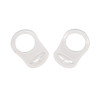 Adattatore per Ciuccio MAM in Silicone Alimentare BPA Free – Trasparente