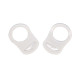 Adattatore per Ciuccio MAM in Silicone Alimentare BPA Free – Trasparente