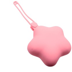Astuccio Portaciuccio Stella in Silicone con Tracolla – 10x10 cm