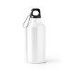 Bottiglia in Alluminio Riciclato 400 ml con Moschettone (BAOBAB)