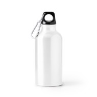 Bottiglia in Alluminio Riciclato 400 ml con Moschettone (BAOBAB)