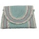 Pochette yuta Multicolor con tracolla – Senza frange, ideale per personalizzazioni handmade