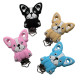 Clip Bulldog in silicone – Accessorio creativo per portaciucci e articoli handmade