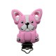 Clip Bulldog in silicone – Accessorio creativo per portaciucci e articoli handmade