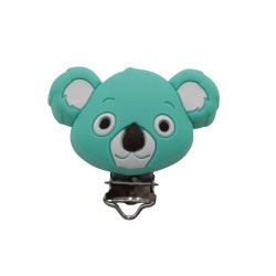 Clip Koala in silicone – Accessorio tenero e sicuro per portaciucci handmade