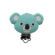 Clip Koala in silicone – Accessorio tenero e sicuro per portaciucci handmade