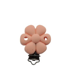 Clip Fiore in silicone – Accessorio elegante per portaciucci e articoli handmade