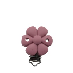 Clip Fiore in silicone – Accessorio elegante per portaciucci e articoli handmade