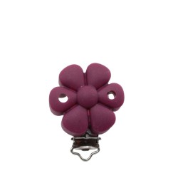 Clip Fiore in silicone – Accessorio elegante per portaciucci e articoli handmade