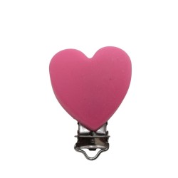 Clip Cuore senza fori in silicone personalizzabile – Accessorio elegante per creazioni handmade