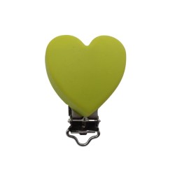 Clip Cuore senza fori in silicone personalizzabile – Accessorio elegante per creazioni handmade