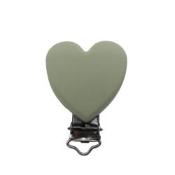 Clip Cuore senza fori in silicone personalizzabile – Accessorio elegante per creazioni handmade