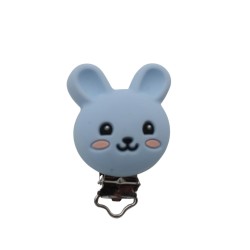 Clip Coniglio in silicone – Accessorio dolce e sicuro per portaciucci e creazioni handmade