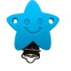 Clip Stella con sorriso in silicone – Accessorio creativo per portaciucci e articoli handmade