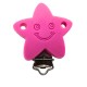 Clip Stella con sorriso in silicone – Accessorio creativo per portaciucci e articoli handmade