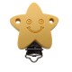 Clip Stella con sorriso in silicone – Accessorio creativo per portaciucci e articoli handmade