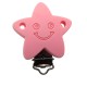 Clip Stella con sorriso in silicone – Accessorio creativo per portaciucci e articoli handmade