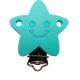 Clip Stella con sorriso in silicone – Accessorio creativo per portaciucci e articoli handmade