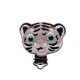Clip Tigre in silicone – Accessorio creativo per portaciucci e articoli handmade