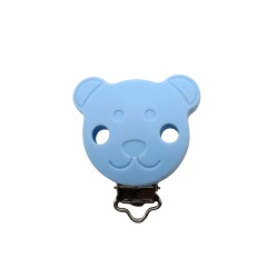 Clip Orsetto in silicone – Accessorio tenero e sicuro per portaciucci e creazioni handmade