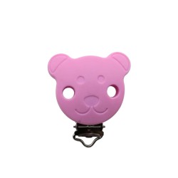 Clip Orsetto in silicone – Accessorio tenero e sicuro per portaciucci e creazioni handmade