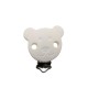 Clip Orsetto in silicone – Accessorio tenero e sicuro per portaciucci e creazioni handmade